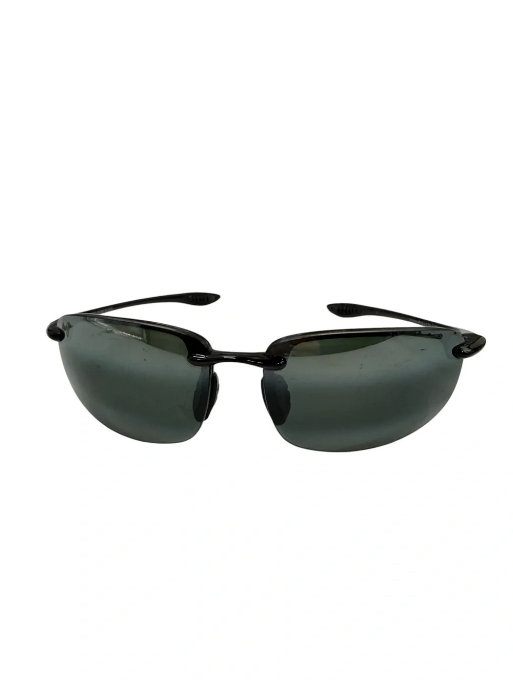 Maui Jim Ho'okipa iconic polarized rimless  wrap sunglasses MJ40702 64 17 130